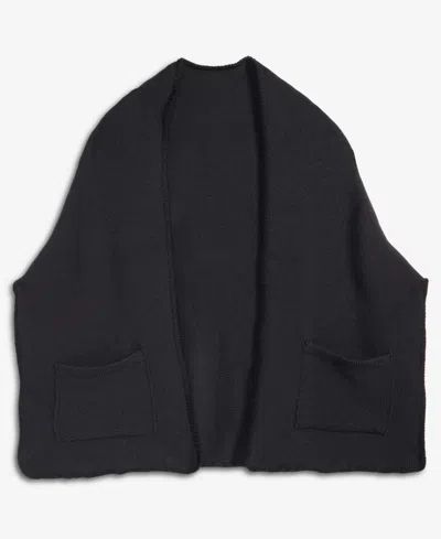 Style & Co Solid Scarf Wrap With Pockets, Macy's Exclusive In Multi