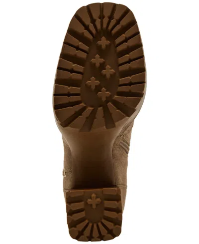 Steve Madden Women's Sumitt Platform Booties In Brown