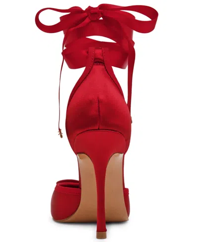 Steve Madden Larina Ankle Wrap Pump In Multi