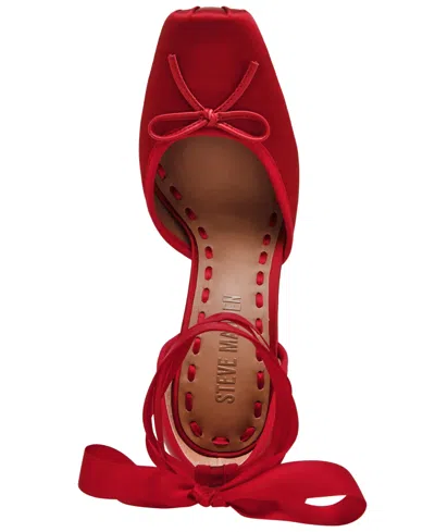 Steve Madden Larina Ankle Wrap Pump In Multi