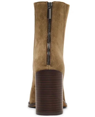 Steve Madden Obsession Block-heel Booties In Animal Print