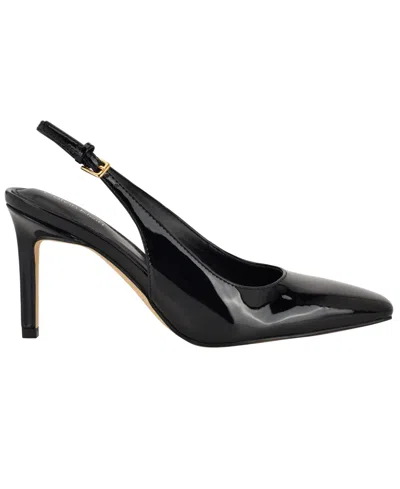 Calvin Klein Women's Harbella Slingback Stiletto Pumps In Black