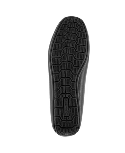 Calvin Klein Felty Moc Toe Driving Loafer In Black