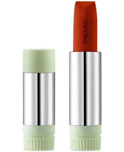 Prada Beauty Monochrome Hyper Matte Nude Lipstick Refill In Multi