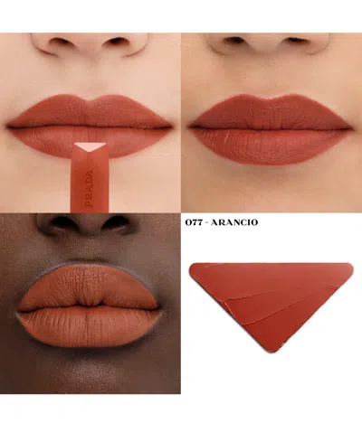 Prada Beauty Monochrome Hyper Matte Nude Lipstick Refill In Multi