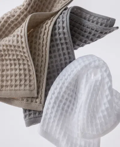 Uchino Air Waffle Bath Towel, 28" X 55" In White