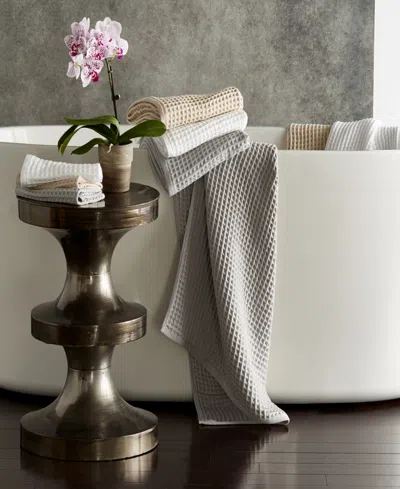 Uchino Air Waffle Bath Towel, 28" X 55" In White