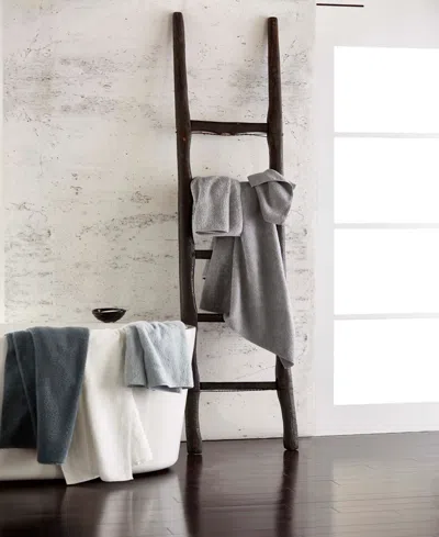 Uchino Zero Twist Bath Towel, 28" X 55" In Gray