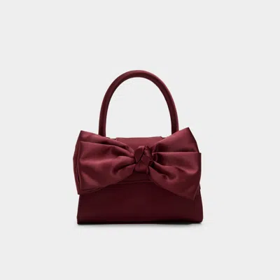Aldo Decadencee Mini Top Handle Bag In Burgundy