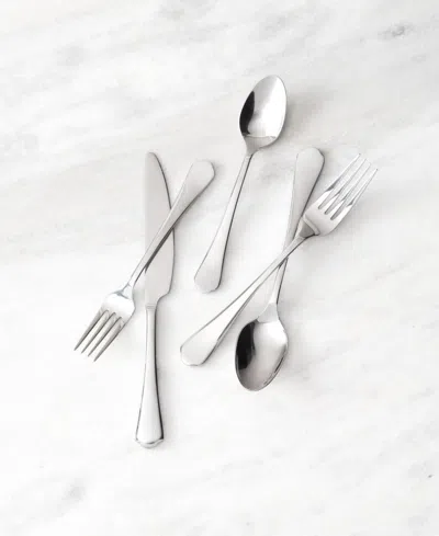 Fortessa Ellsie 20-piece Flatware Set, Service For 4 In Silver