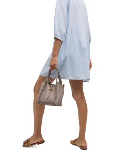 Sam Edelman Sylvia Small Crossbody Tote Bag In Brown