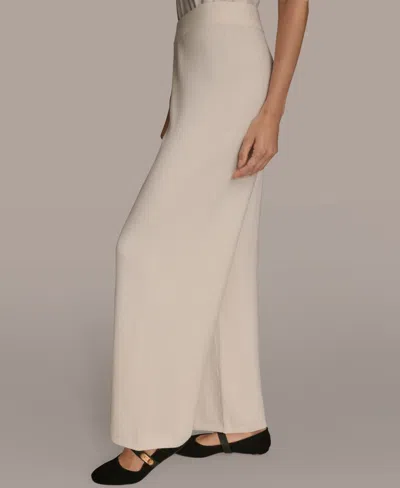 Donna Karan Women's Pull-on Sweater Pants In White