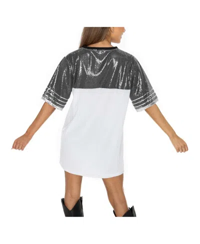 Gameday Couture Women's White Arkansas Razorbacks Full Sequin Jersey Dress In White