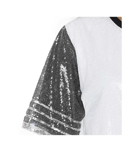 Gameday Couture Women's White Arkansas Razorbacks Full Sequin Jersey Dress In White