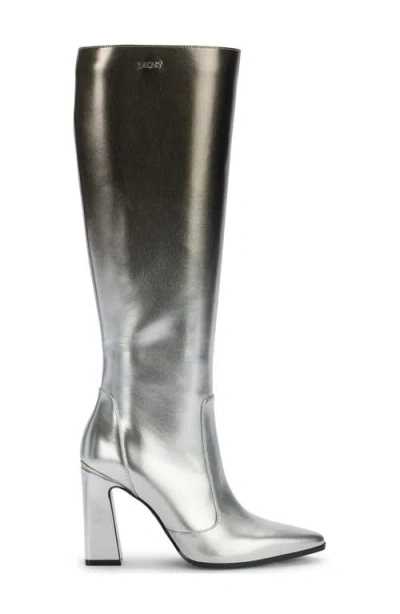 Dkny Soryn Block Heel Knee High Boot In Multi
