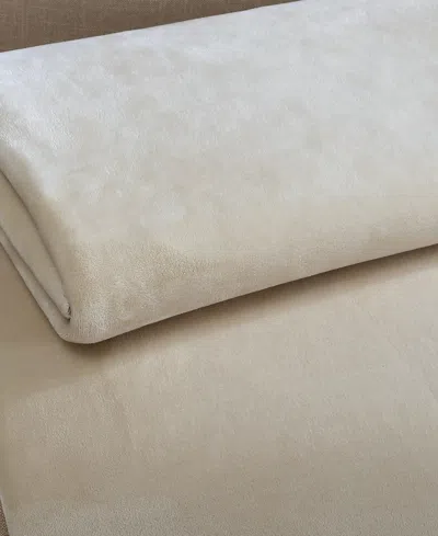 Calvin Klein Modern Solid Reversible Blanket, King In Neutral