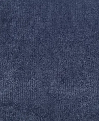 Calvin Klein Modern Solid Reversible Blanket, Queen In Blue