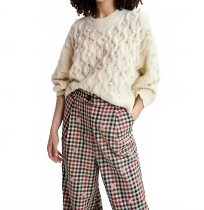 Essential Antwerp Halpes Knitted Sweater In Off White In Neutral