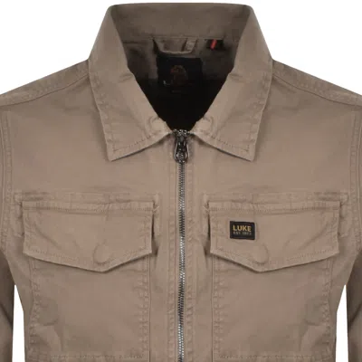 Luke 1977 Conrith Overshirt Hard Nut Brown In Brown