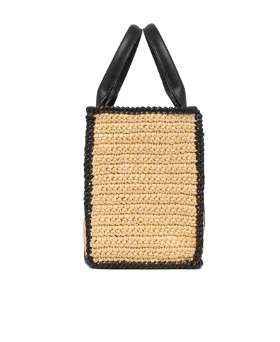 Valextra Logo Shoulder Bag In Brown