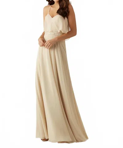 Morilee Women's Bridesmaid Dress In Champagne In Neutral