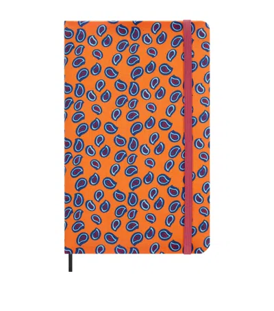 Moleskine Silk Collection 12-month Planner In Orange