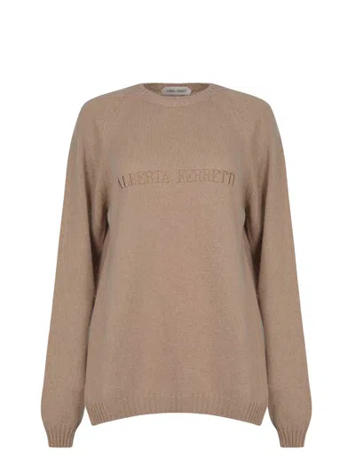 Alberta Ferretti Sweater Made Of Wool And Cashmere. In Multi
