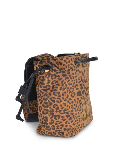 Pinko "mini Bucket" Bag In Brown