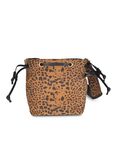 Pinko "mini Bucket" Bag In Brown