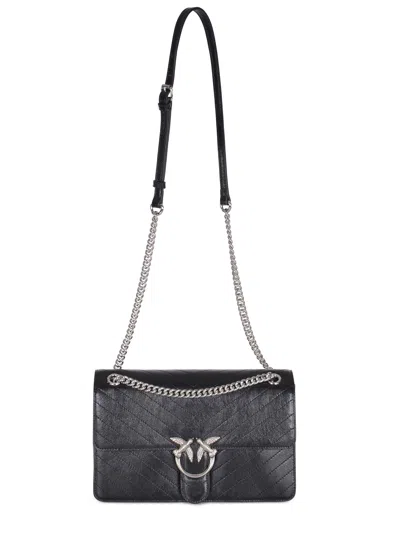 Pinko Bag "love One Light Classic" In Black