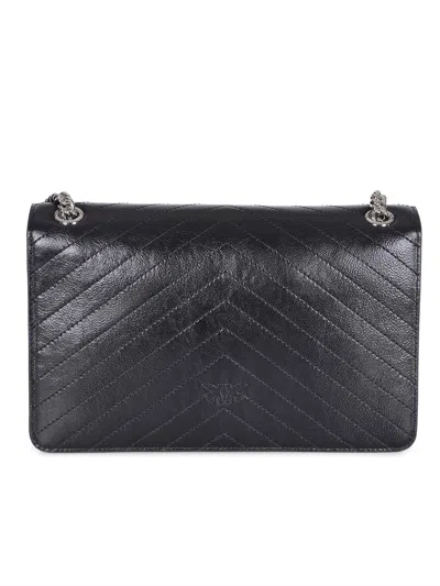 Pinko Bag "love One Light Classic" In Black