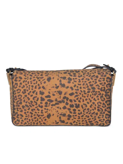 Pinko Love One Slouchy Classic Shoulder Bag In Brown