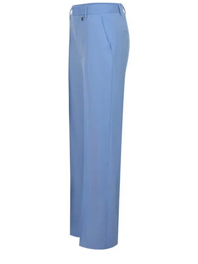 Giuseppe Di Morabito Pants Made Of Colored Wool In Blue
