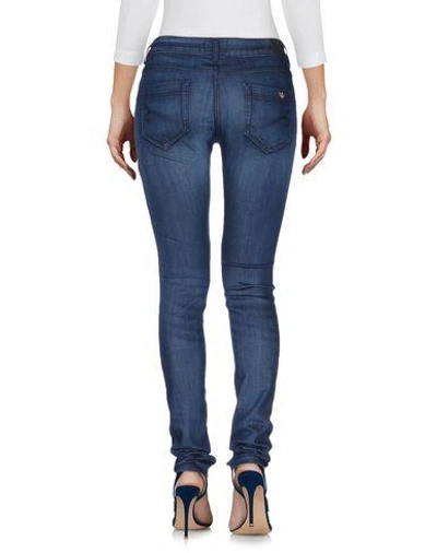 Shop Emporio Armani Denim Pants In Blue