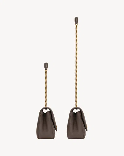 Saint Laurent Chevron Quilted Shoulder Bag With Chain Strap