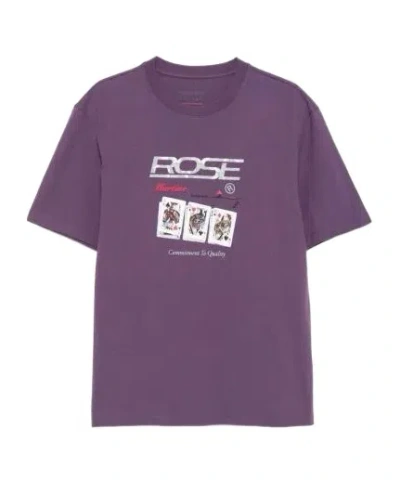 Martine Rose Classic T-shirt In Purple