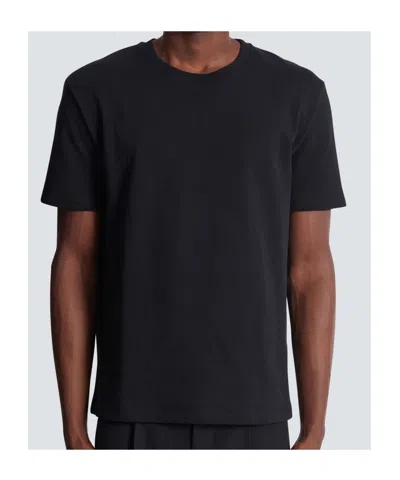 Balmain Logo T-shirt In Black