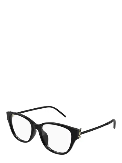 Saint Laurent Full-frame Plain Mirror In Black
