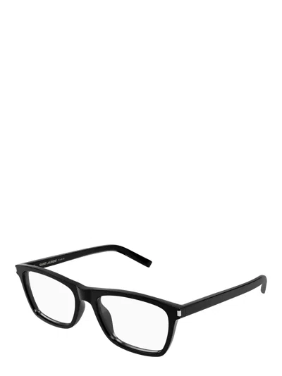 Saint Laurent Full-frame Plain Mirror In Black
