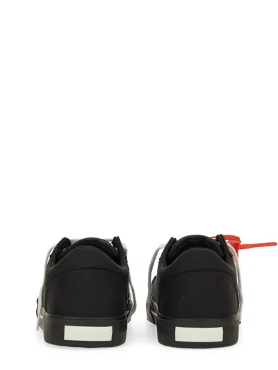 Off-white "low Vulcanized" Sneaker In Black