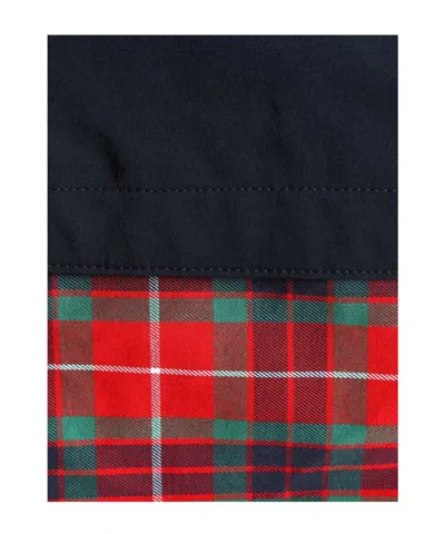 Baracuta Buttoned Coat In Blue