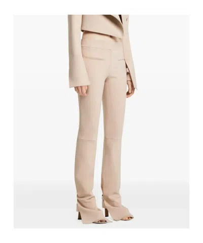 Courrèges Bootcut Pants In Neutral