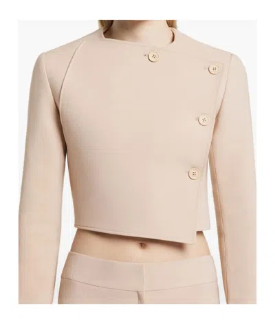 Courrèges Button Jacket In Pink
