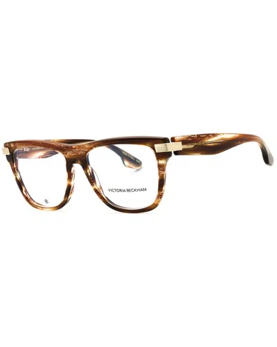 Victoria Beckham Women's Vb2674 53mm Optical Frames In Brown