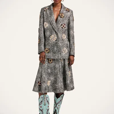 La Doublej Jagger Jacket In Gray