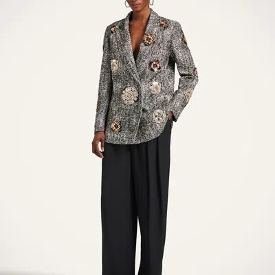 La Doublej Jagger Jacket In Gray