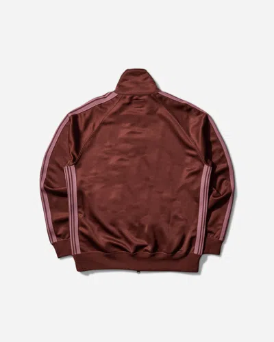 Needles Men S Poly Smooth Track Jacket In Brown