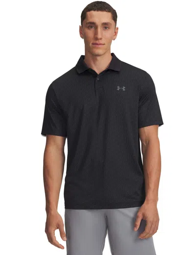 Under Armour Women's Matchplay Printed Polo In Black