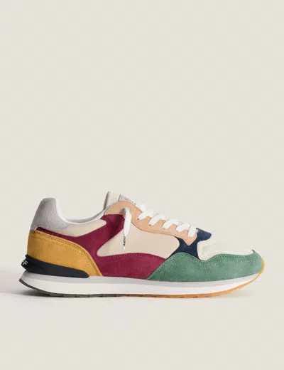 Hoff Mesh-panelled Sneakers In Multi