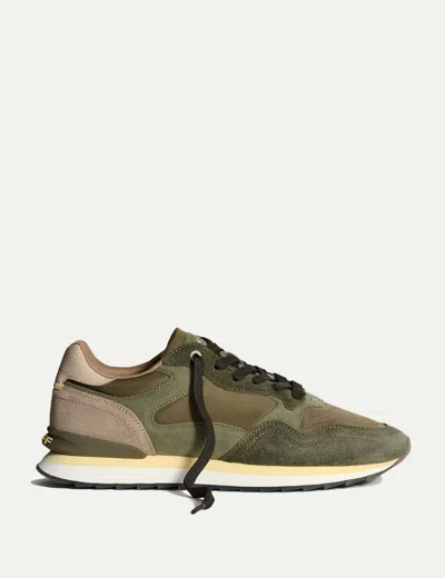 Hoff 30mm City Los Angeles Panelled Lace-up Sneakers In Animal Print